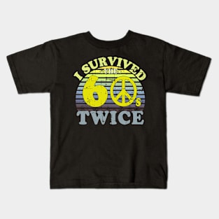 i survived the sixties twice Kids T-Shirt